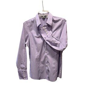 Eddie Bauer - Light Purple Button Down, Medium